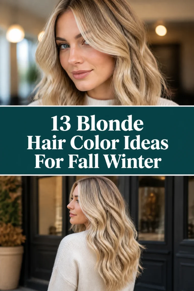 ❄️ 13 Blonde Hair Color Ideas For Fall Winter