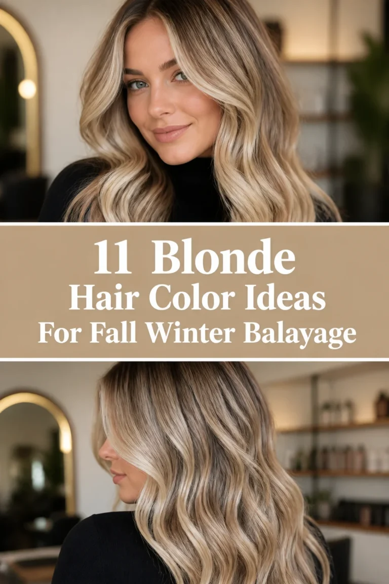 ✨ 11 Blonde Hair Color Ideas For Fall Winter Balayage