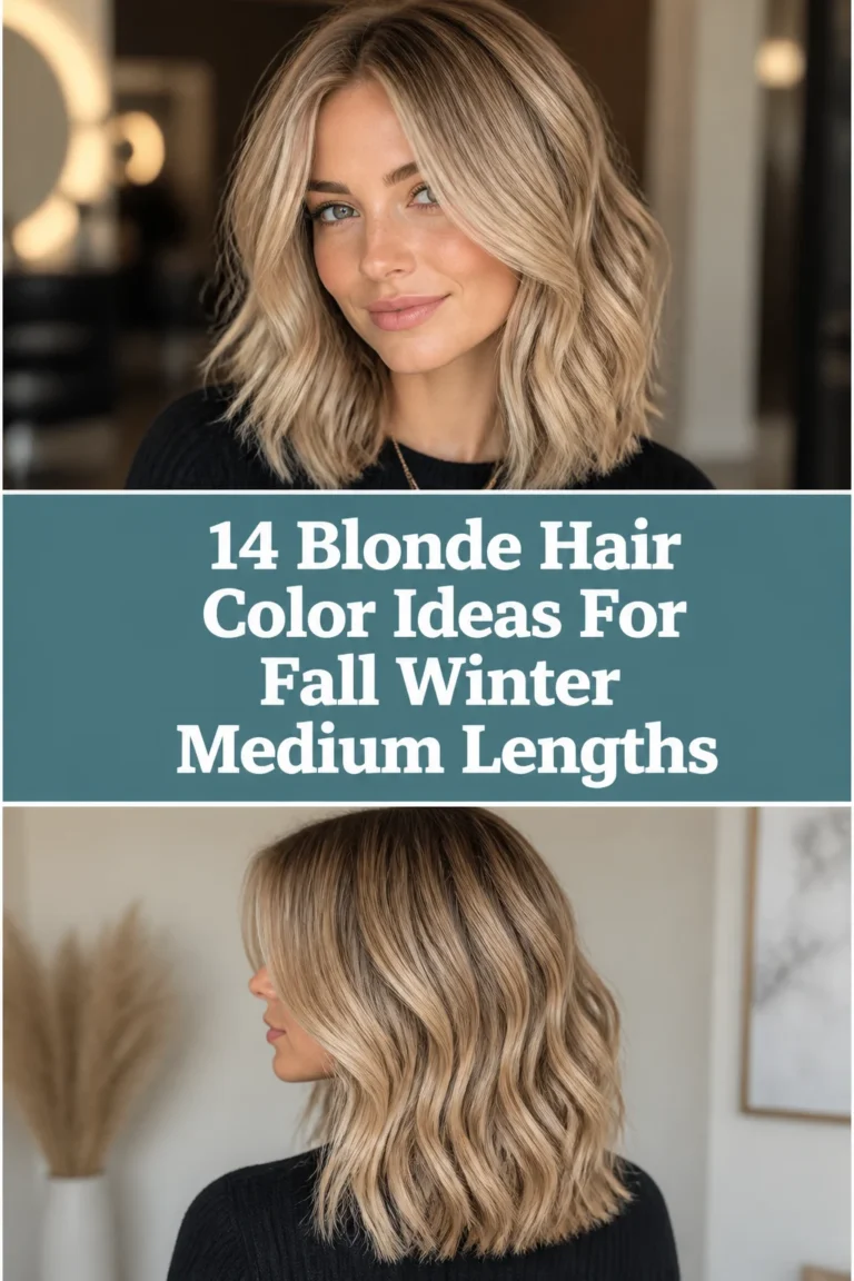✨ 14 Blonde Hair Color Ideas For Fall Winter Medium Lengths