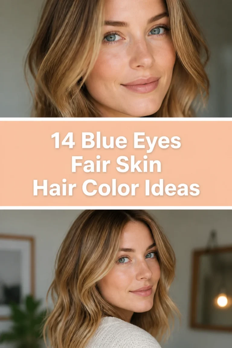 🧊 14 Blue Eyes Fair Skin Hair Color Ideas