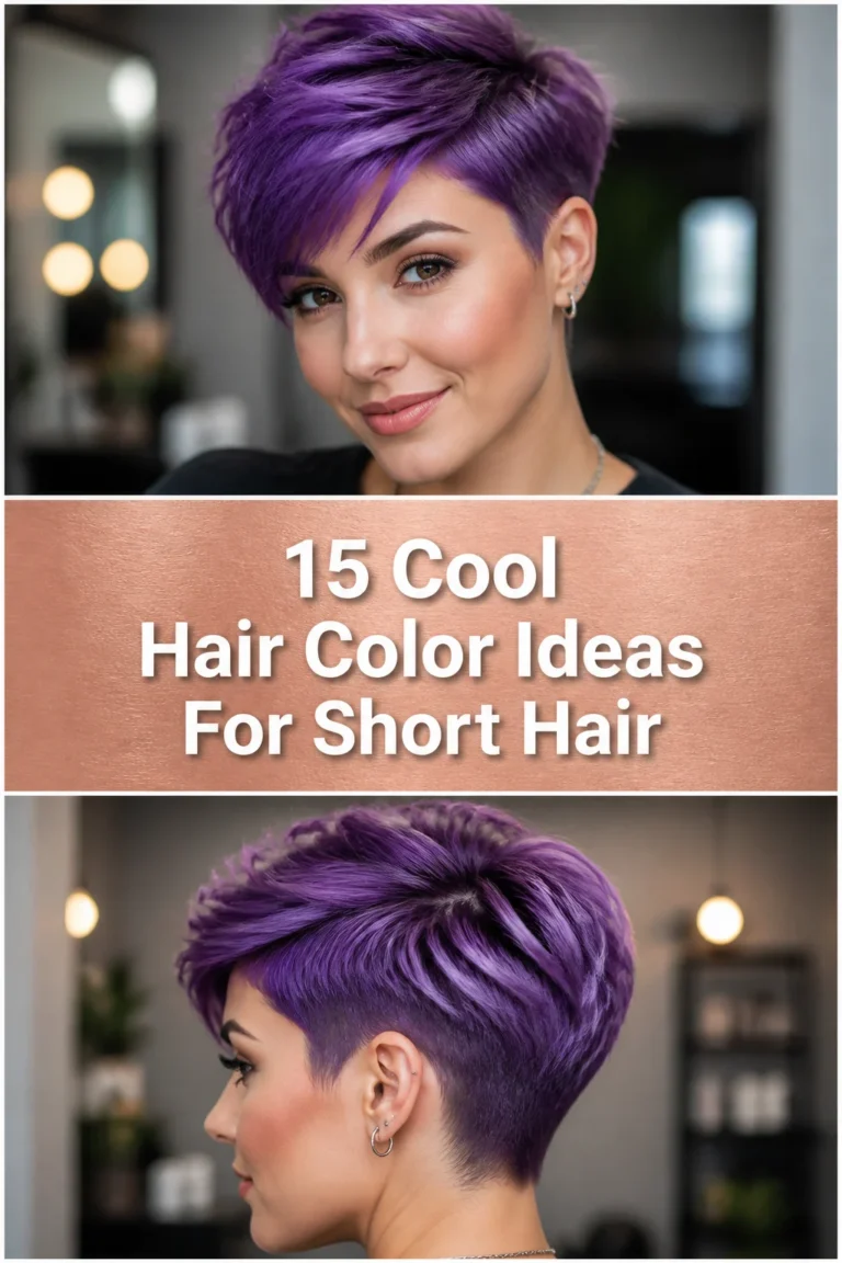 💇‍♀️ 15 Cool Hair Color Ideas For Short Hair