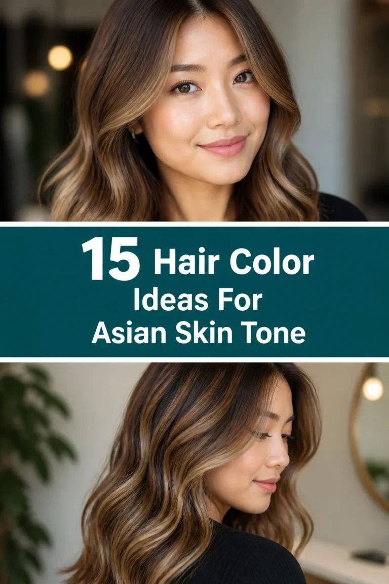🎨 15 Hair Color Ideas For Asian Skin Tone