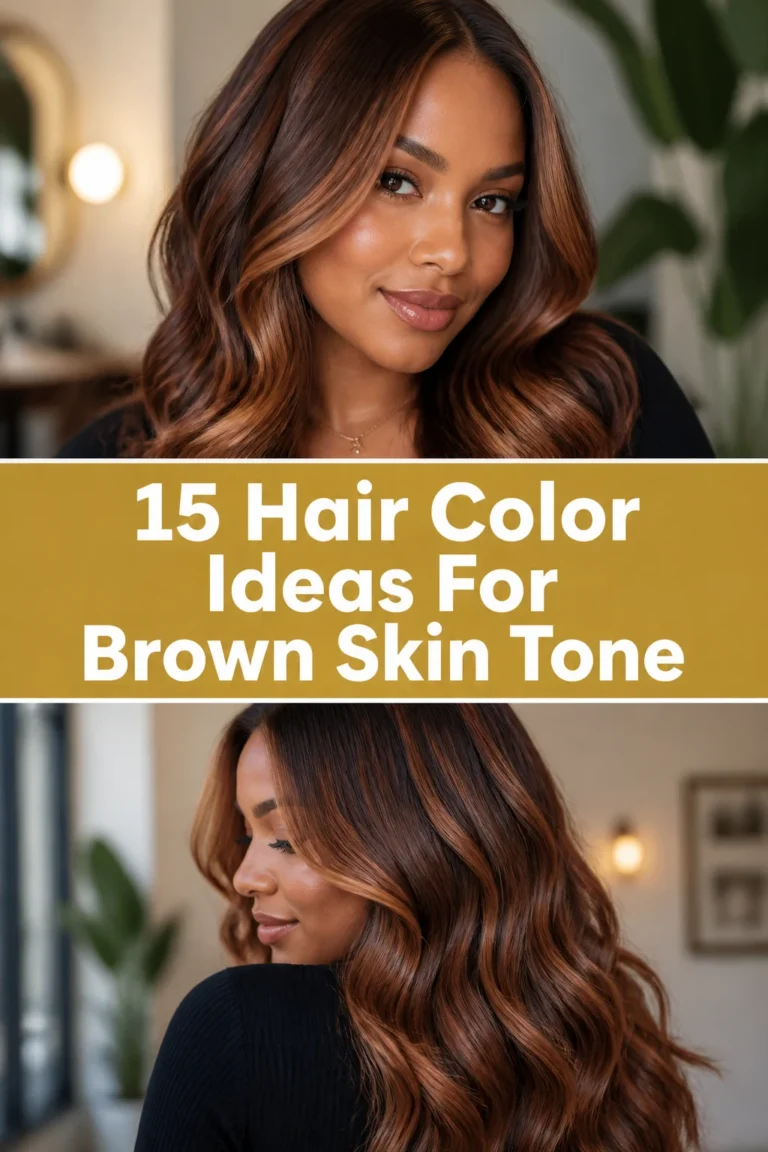 ✨ 15 Hair Color Ideas For Brown Skin Tone