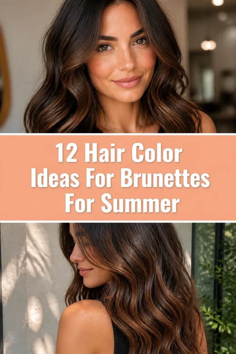 ☀️ 12 Hair Color Ideas For Brunettes For Summer