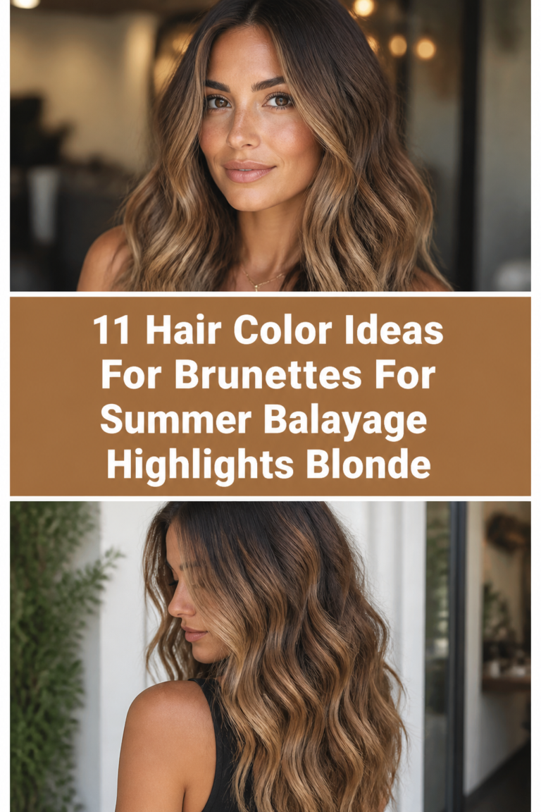 ✨ 11 Hair Color Ideas For Brunettes For Summer Balayage Highlights Blonde