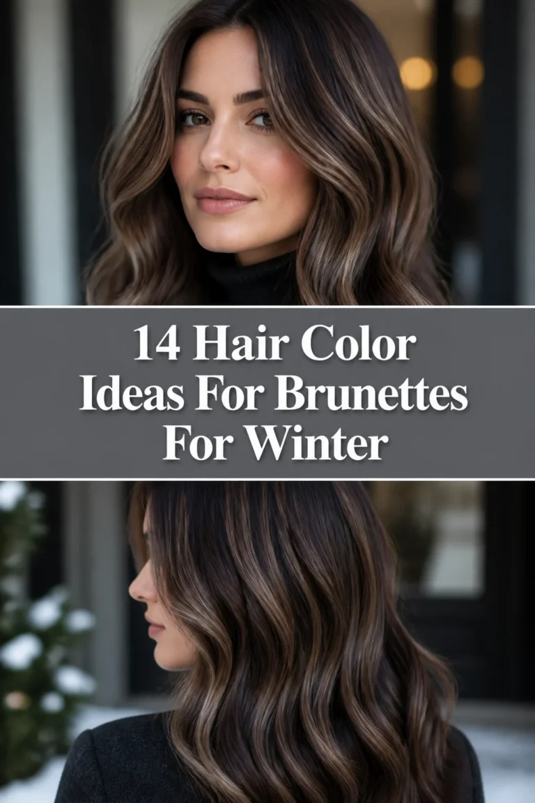 ❄️ 14 Hair Color Ideas For Brunettes For Winter