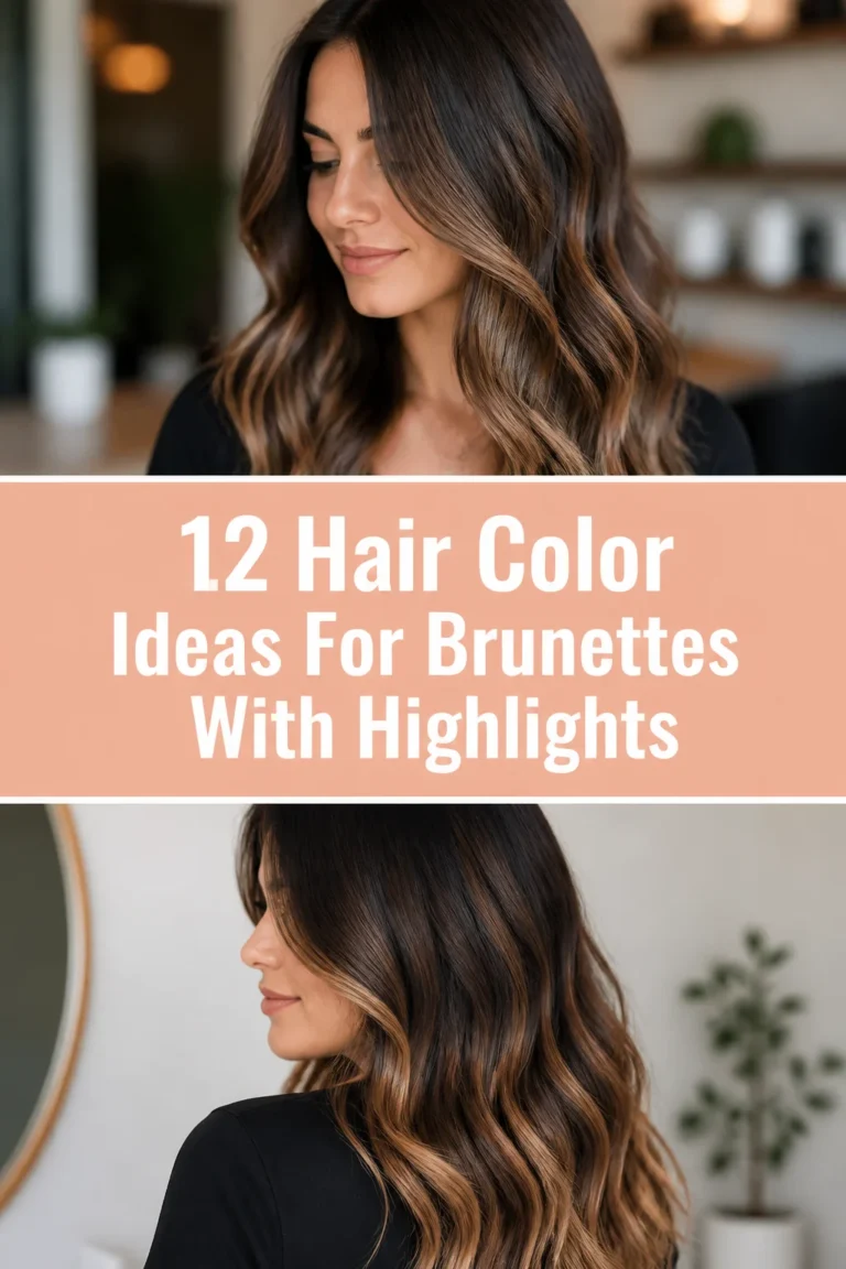 🔥 12 Hair Color Ideas For Brunettes With Highlights