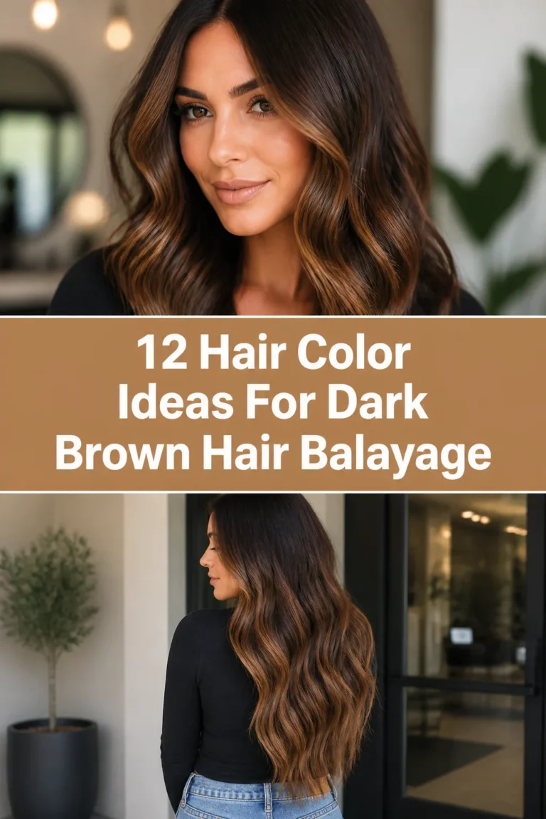 ✨ 12 Hair Color Ideas For Dark Brown Hair Balayage