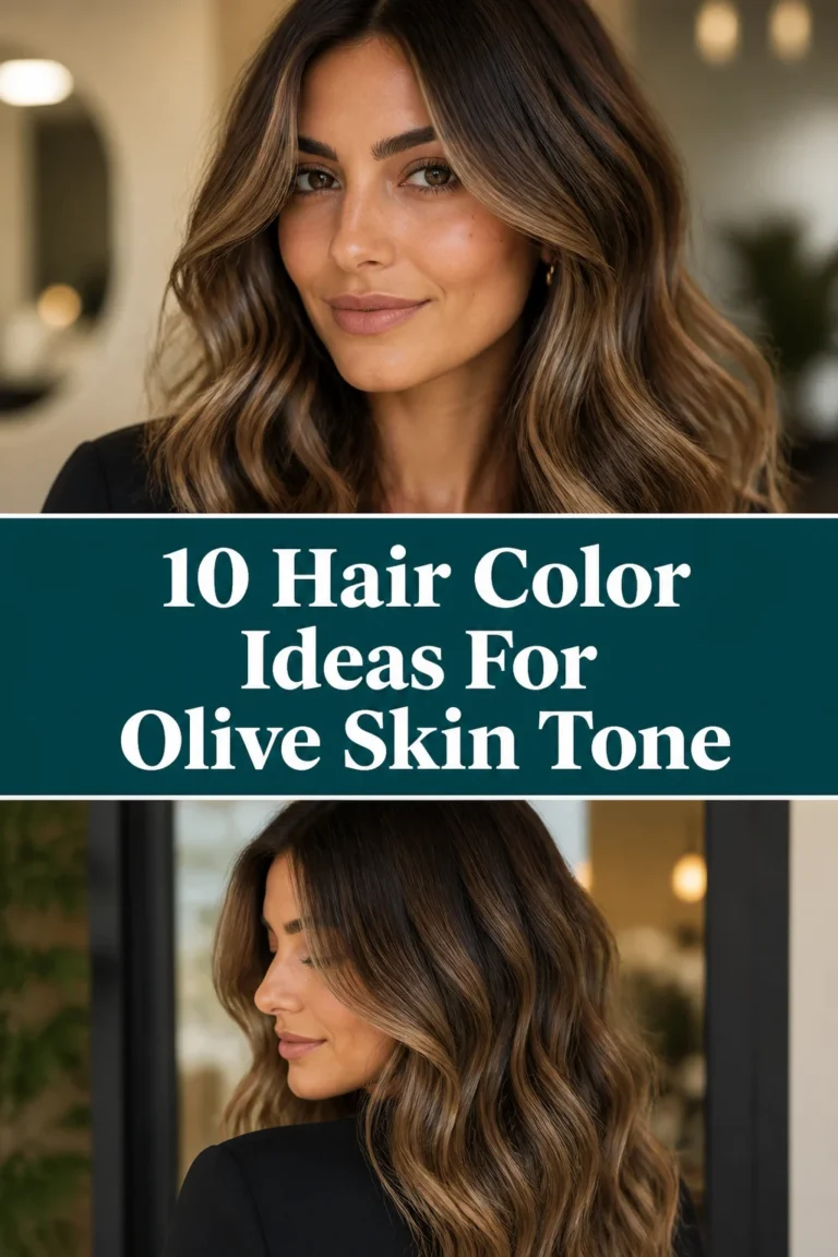 💇‍♀️ 10 Hair Color Ideas For Olive Skin Tone