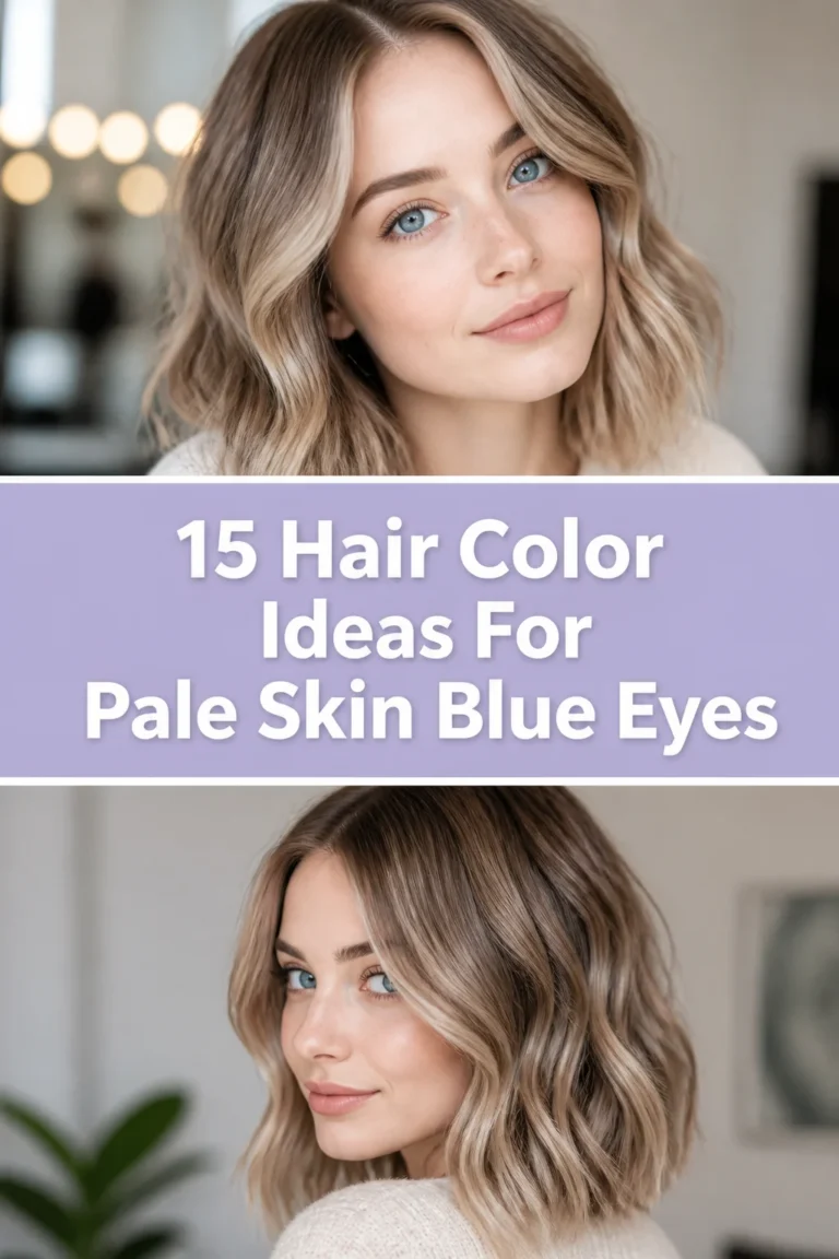🎨 15 Hair Color Ideas For Pale Skin Blue Eyes