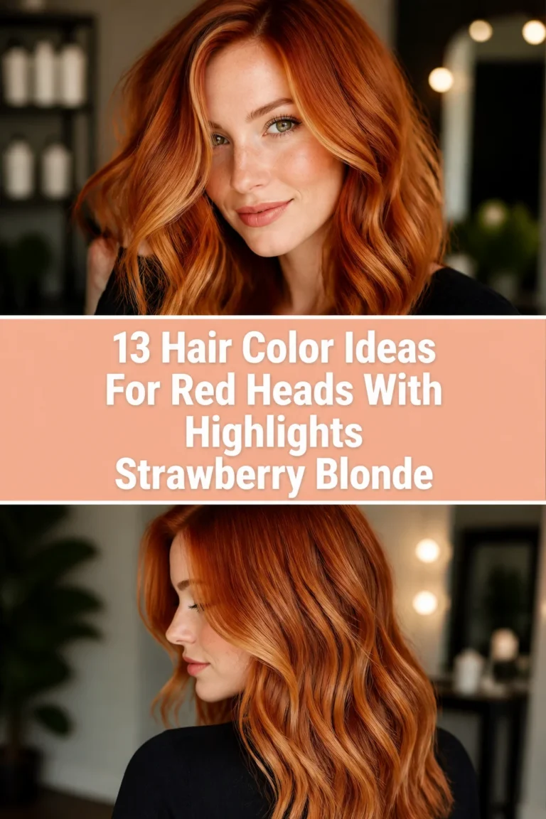 🧡 13 Hair Color Ideas For Red Heads With Highlights Strawberry Blonde