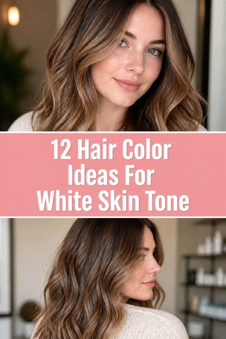 💁 12 Hair Color Ideas For White Skin Tone