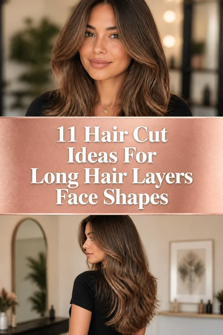 💇‍♀️ 11 Hair Cut Ideas For Long Hair Layers Face Shapes