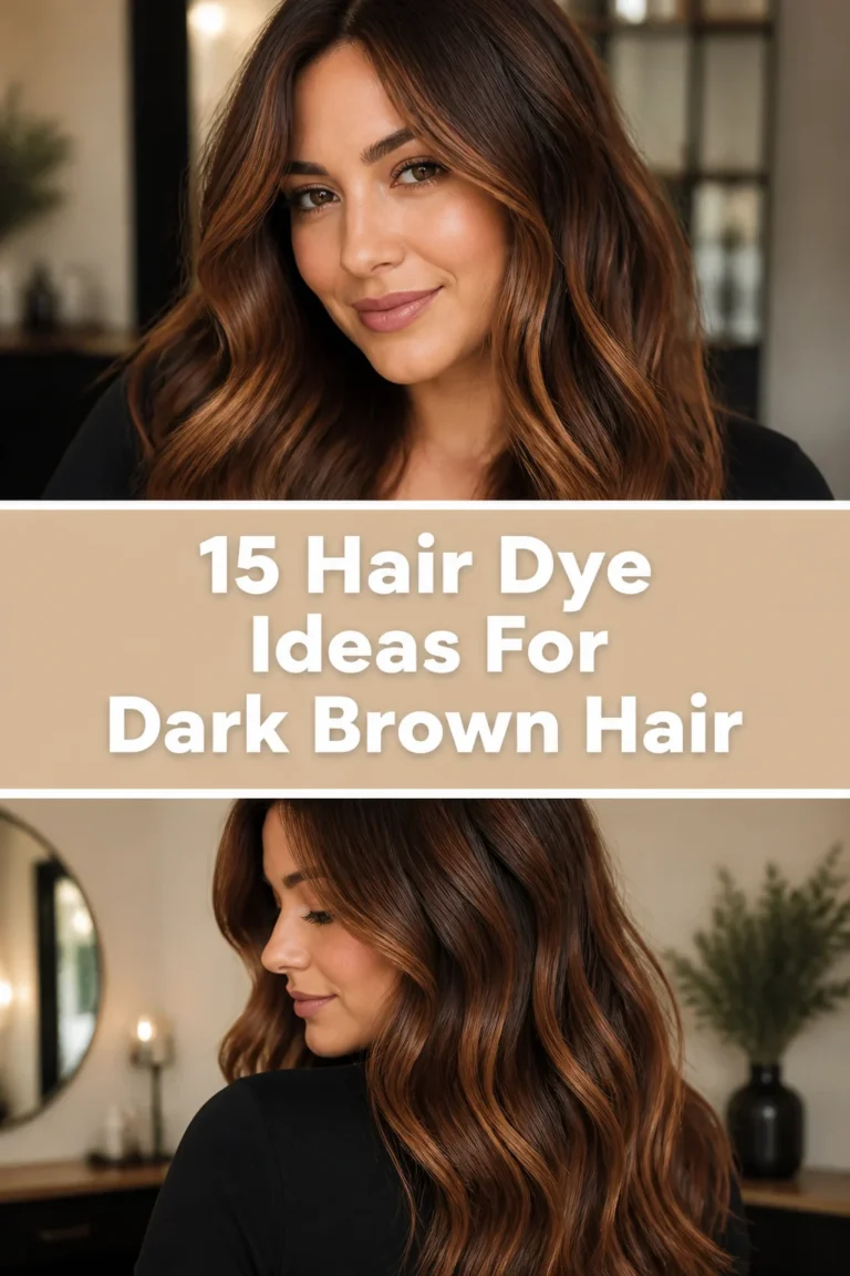 ✨ 15 Hair Dye Ideas For Dark Brown Hair