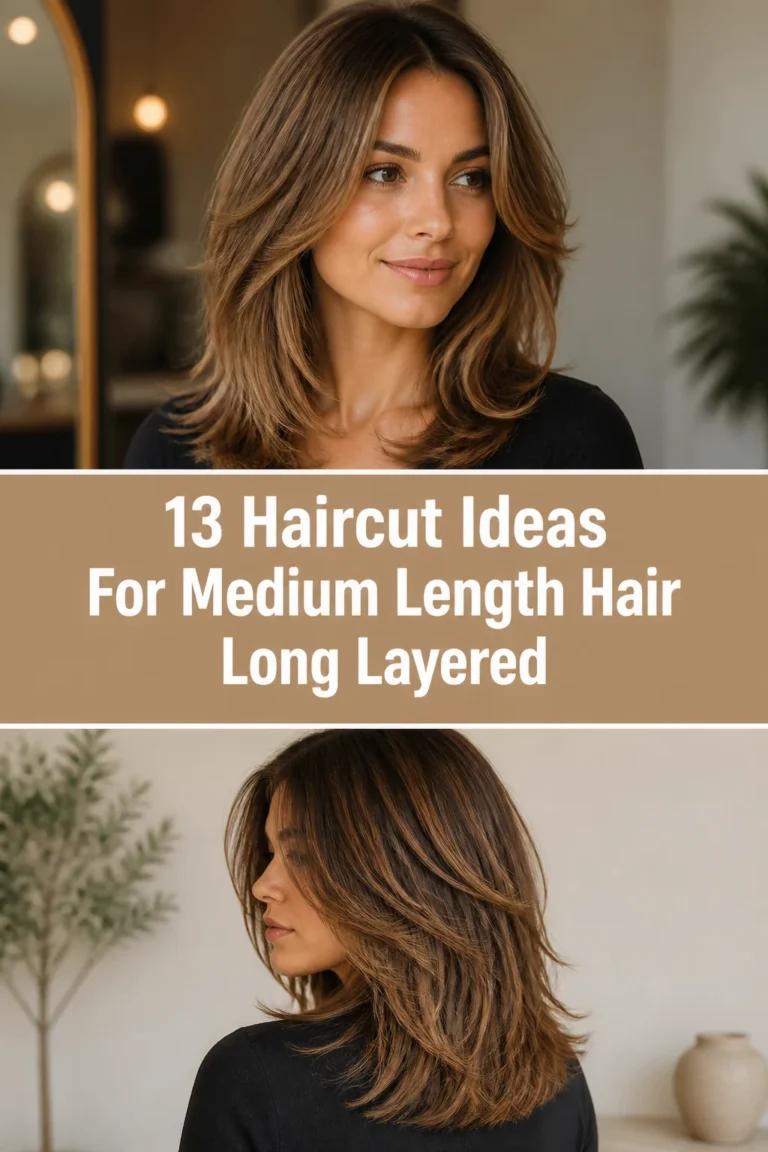💇 13 Haircut Ideas For Medium Length Hair Long Layered