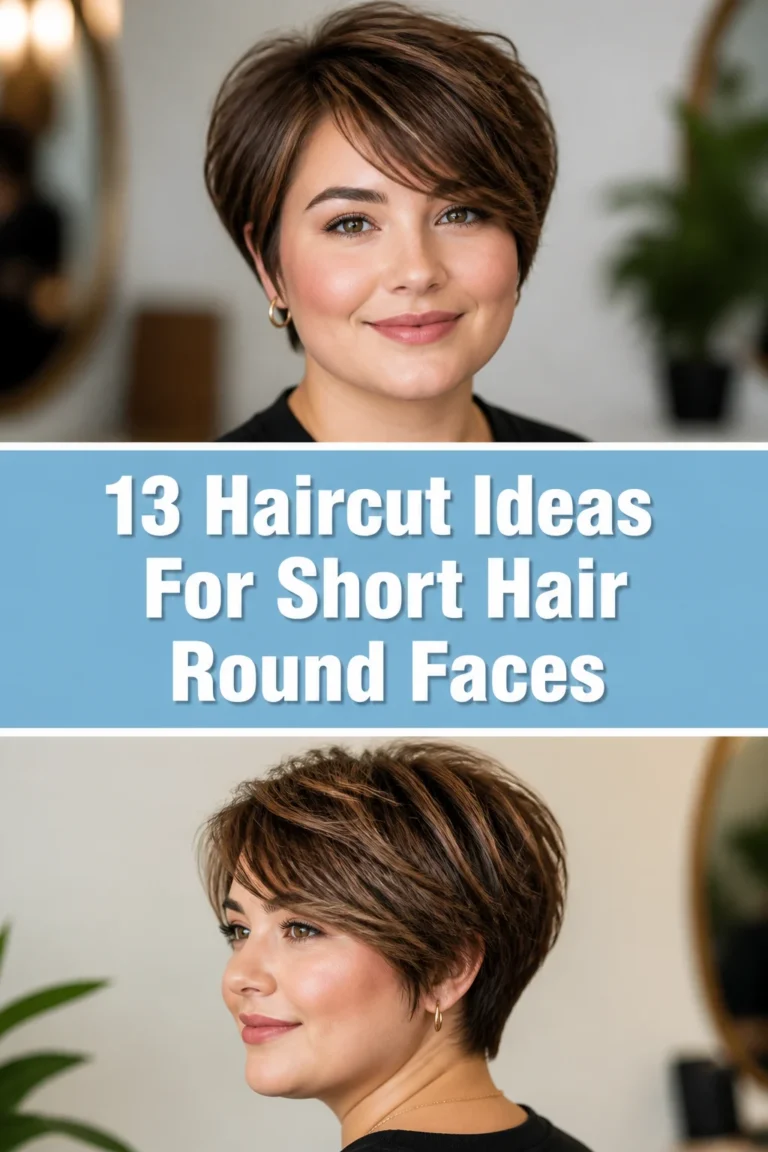 💇🏻 13 Haircut Ideas For Short Hair Round Faces