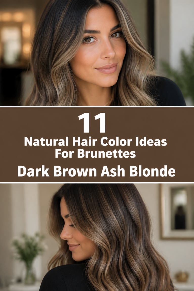 🧙 11 Natural Hair Color Ideas For Brunettes Dark Brown Ash Blonde