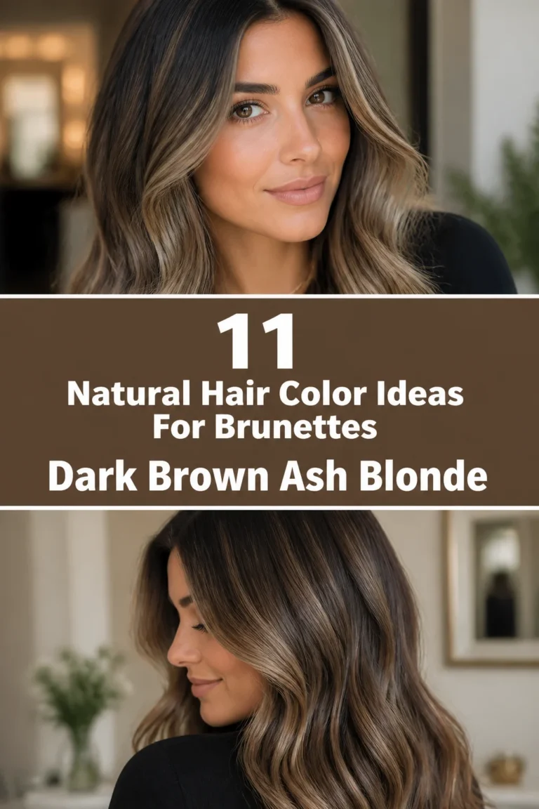 🧙 11 Natural Hair Color Ideas For Brunettes Dark Brown Ash Blonde