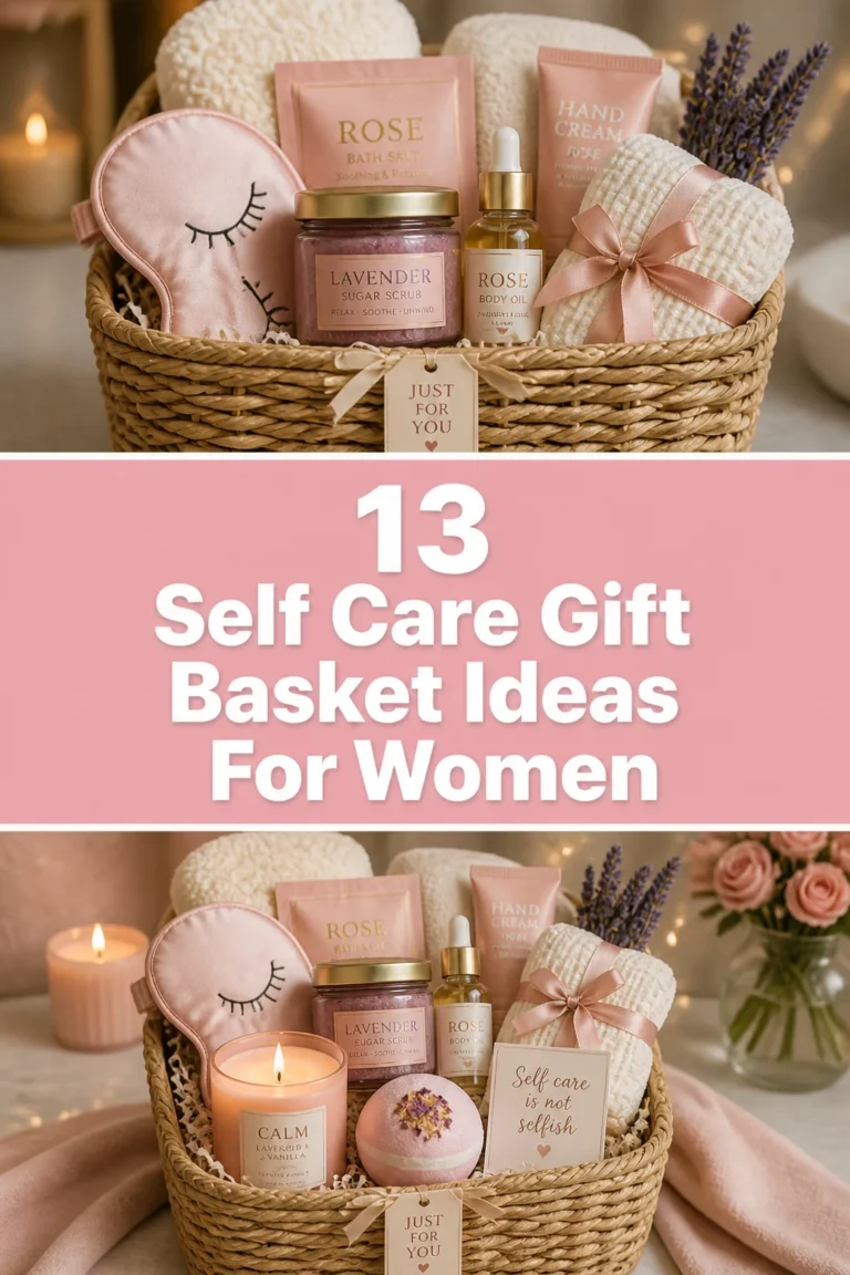✨ 13 Self Care Gift Basket Ideas For Women