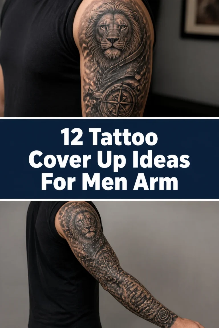 💪 12 Tattoo Cover Up Ideas For Men Arm