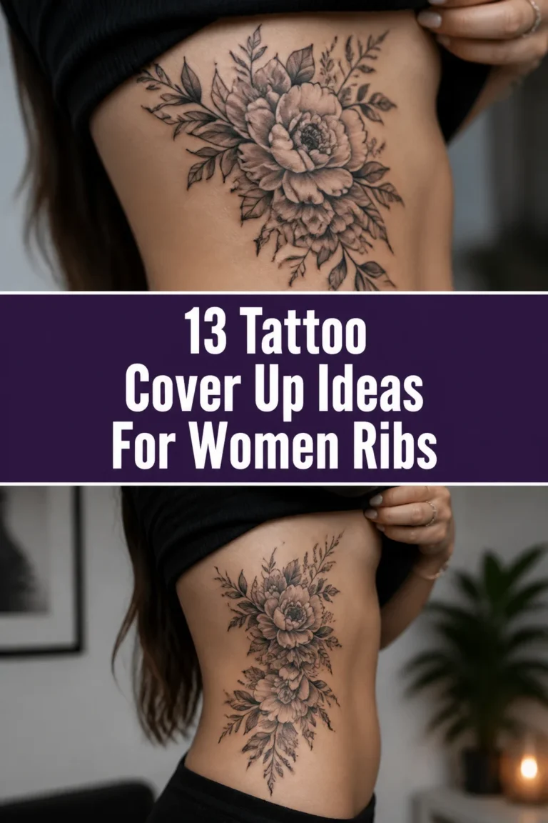 🌸 13 Tattoo Cover Up Ideas For Women Ribs