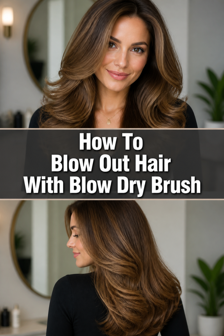 🌬️ How To Blow Out Hair With Blow Dry Brush