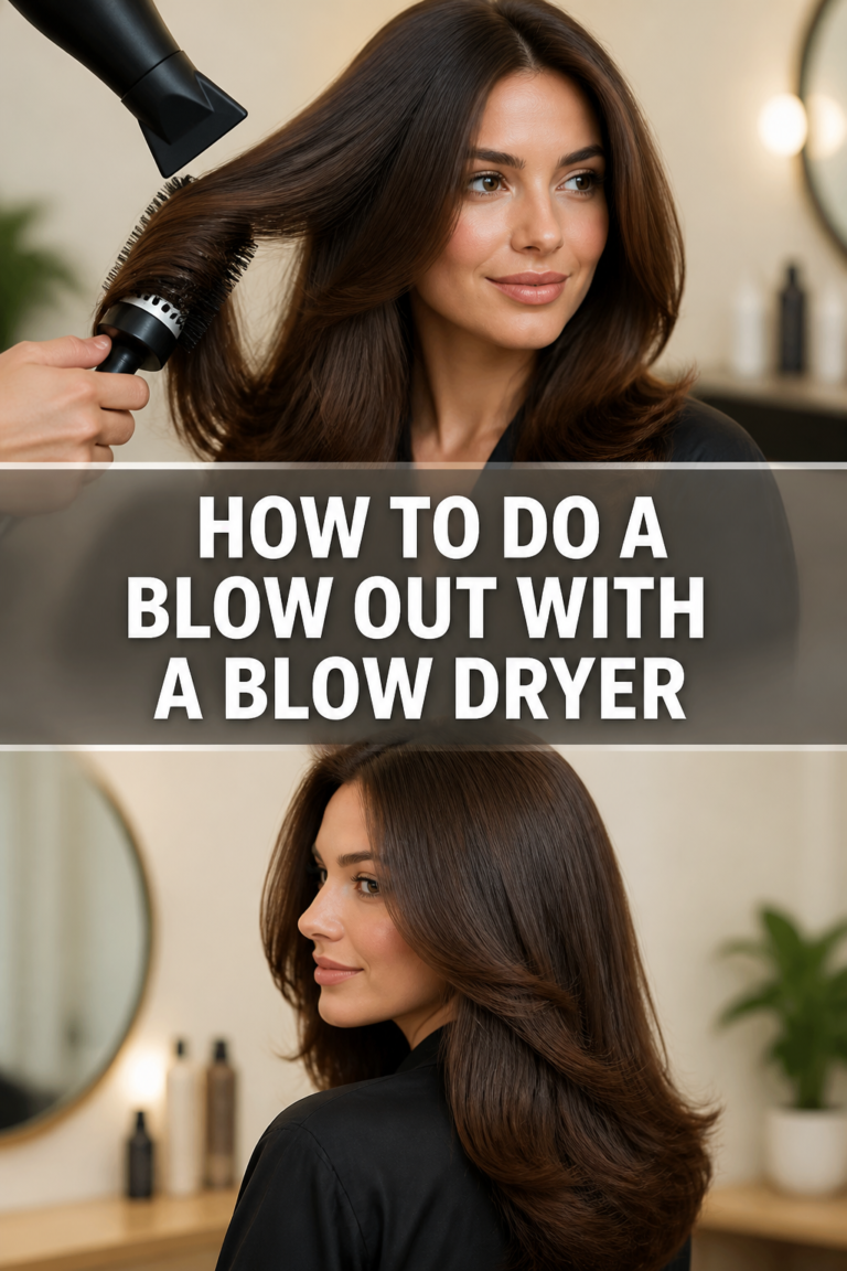 💁‍♀️ How To Do A Blow Out With A Blow Dryer