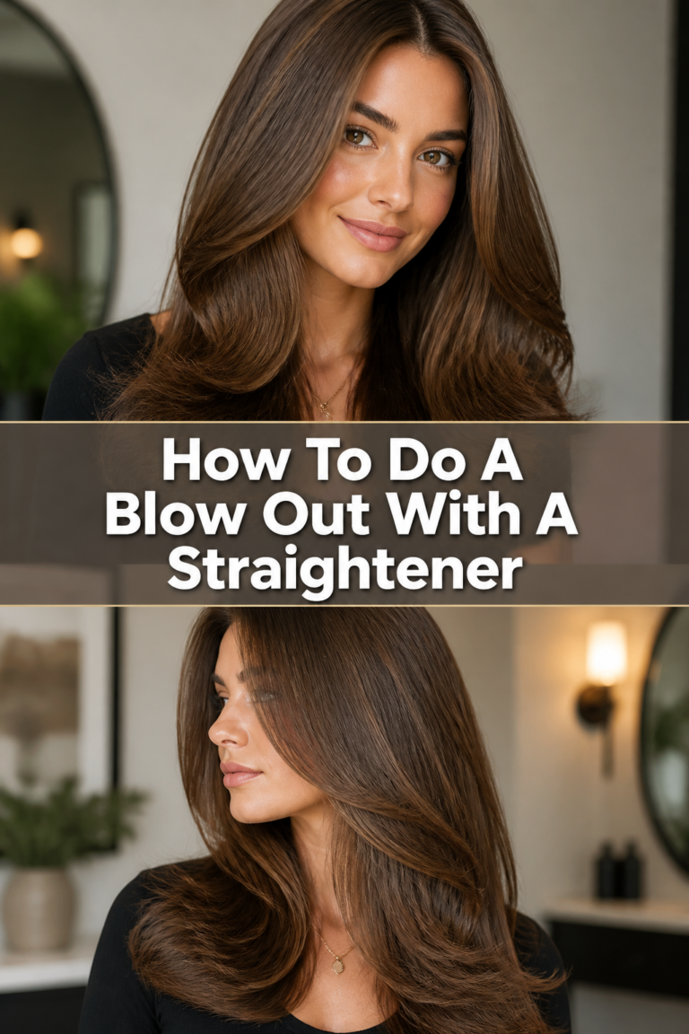 💁‍♀️ How To Do A Blow Out With A Straightener