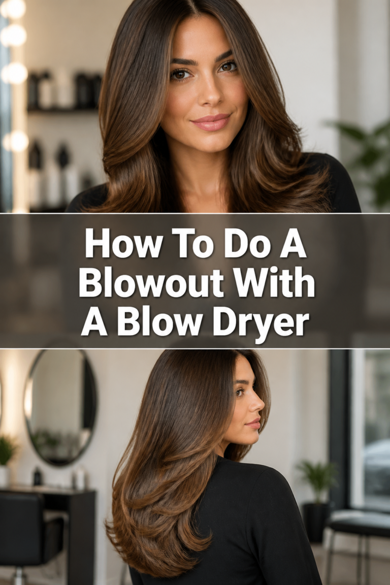 💨 How To Do A Blowout With A Blow Dryer