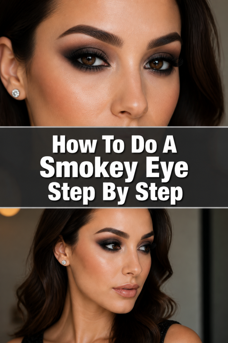 How To Do A Smokey Eye Step By Step