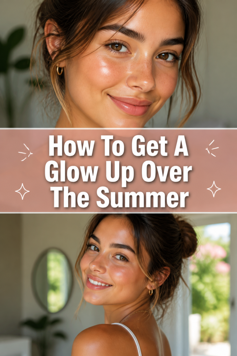 ✨ How To Get A Glow Up Over The Summer