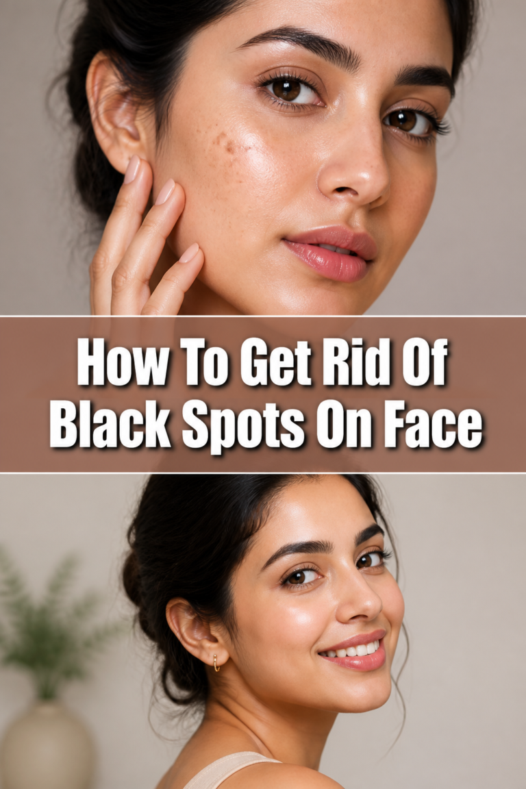 ✨ How To Get Rid Of Black Spots On Face