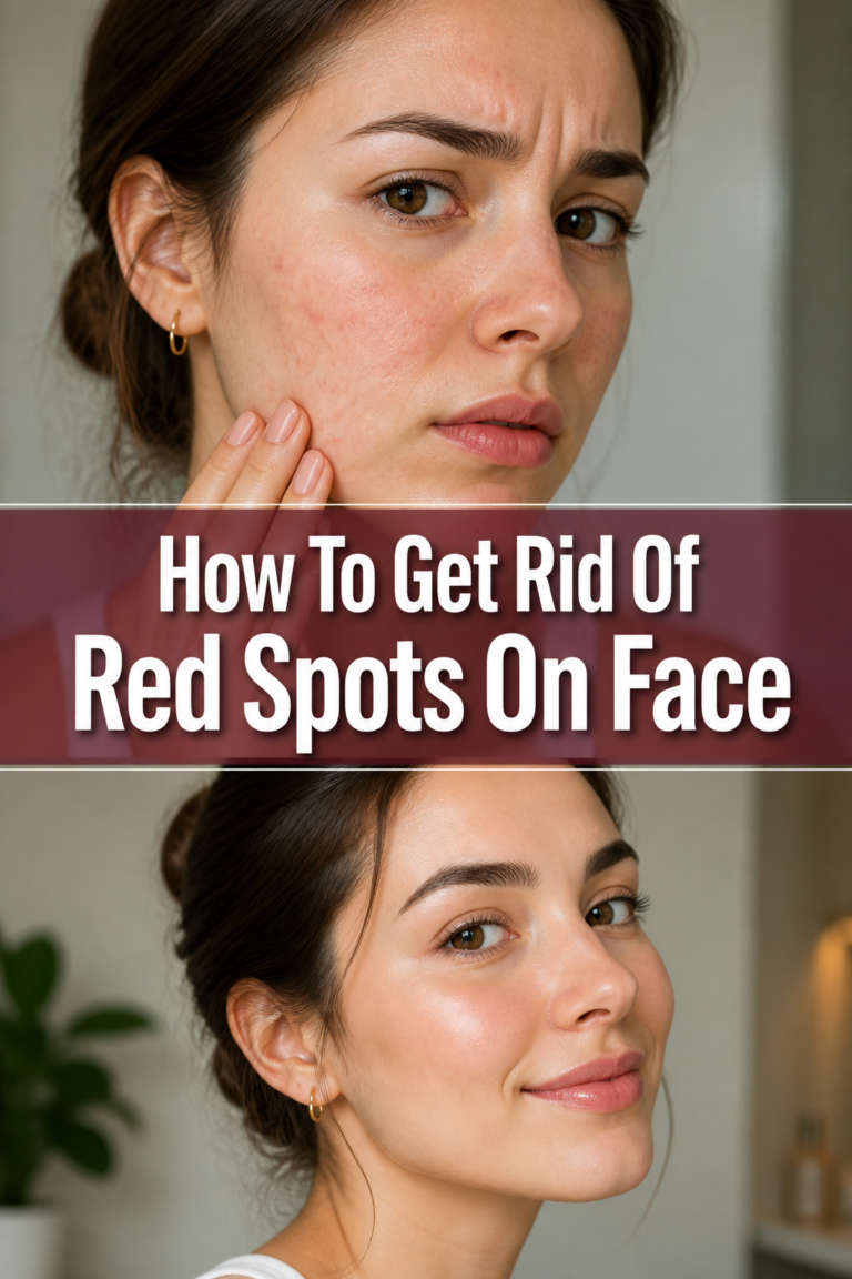 ✨ How To Get Rid Of Red Spots On Face