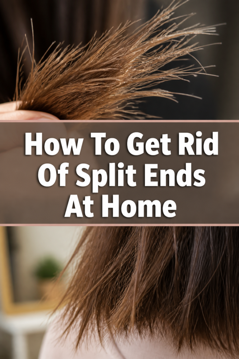 ✂️ How To Get Rid Of Split Ends At Home