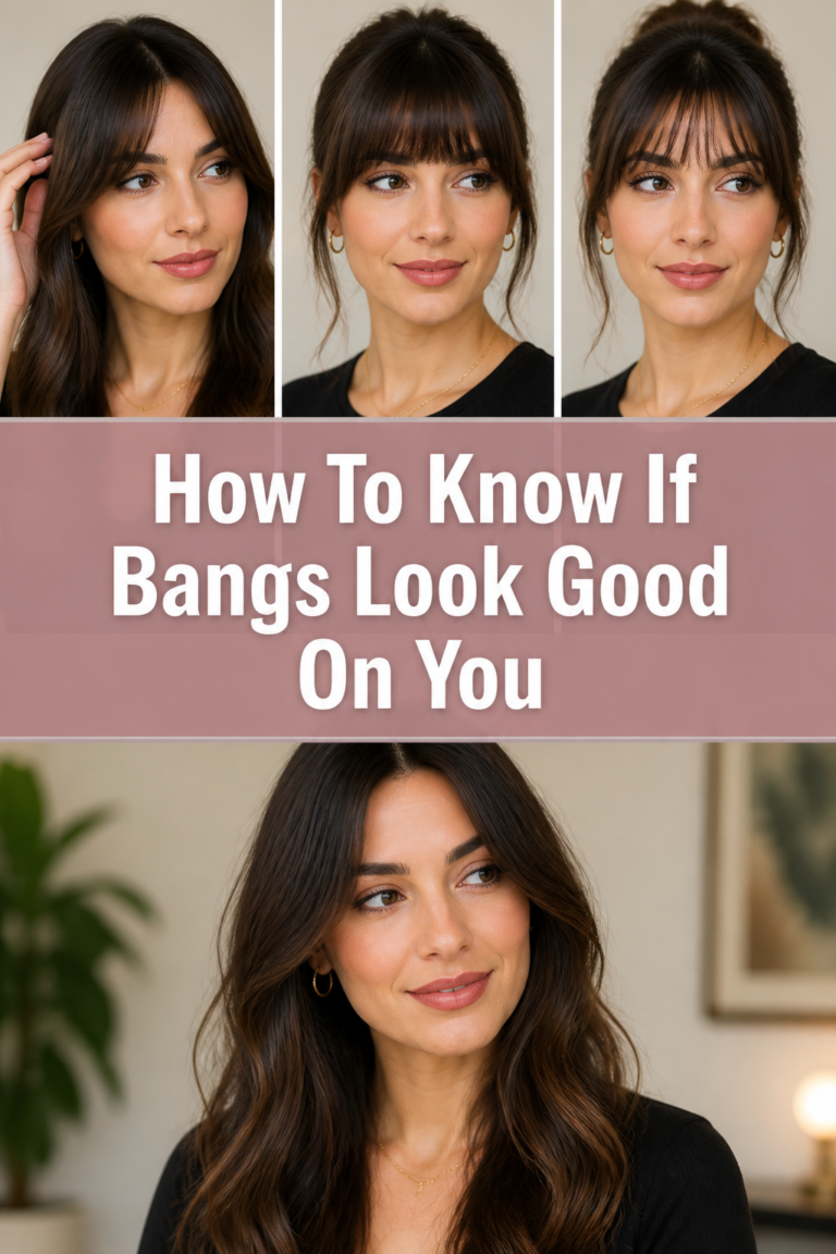 💇‍♀️ How To Know If Bangs Look Good On You