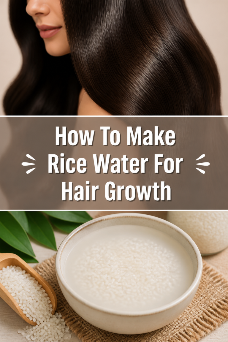 🍚 How To Make Rice Water For Hair Growth