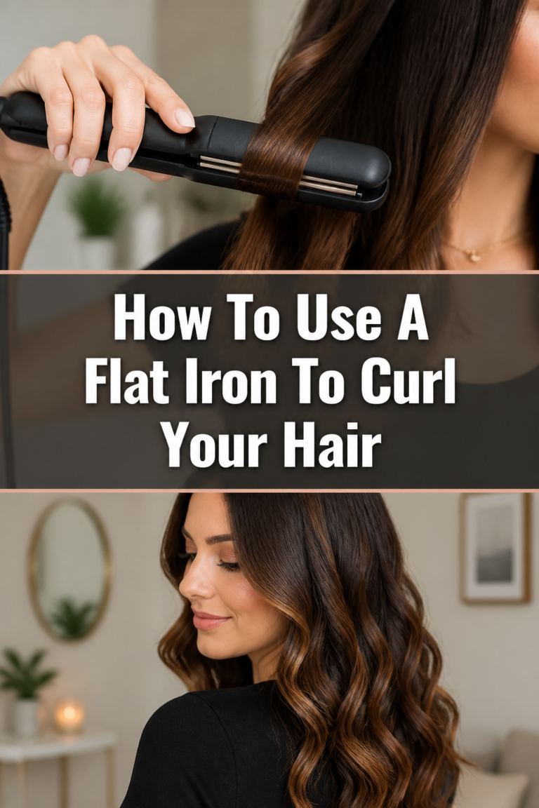 💁‍♀️ How To Use A Flat Iron To Curl Your Hair